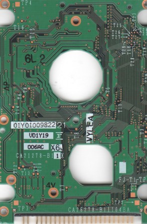 MHN2300AT, CA05456-B041, CA26278-B11104BA, Fujitsu 30GB IDE 2.5 PCB